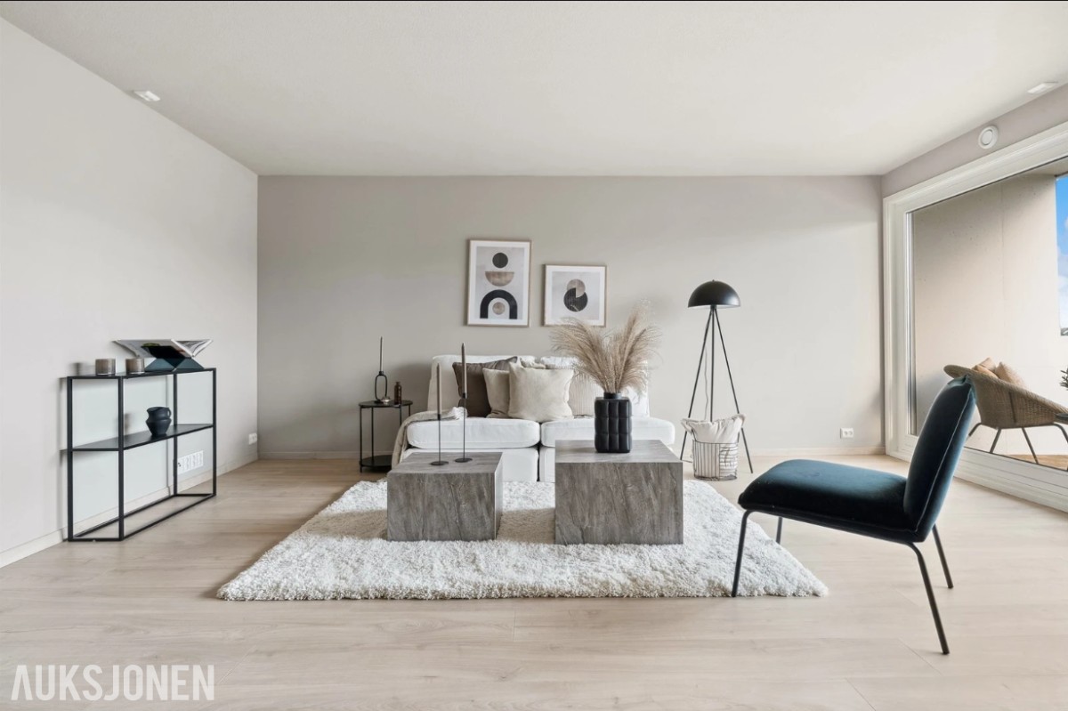 KOMPLETT INTERIØRPAKKE FOR BOLIGSTYLING – SELGES SAMLET